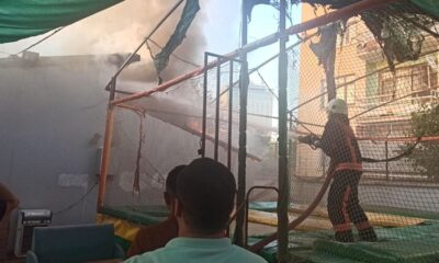 Malatya’da restoranda çıkan yangın korkuttu