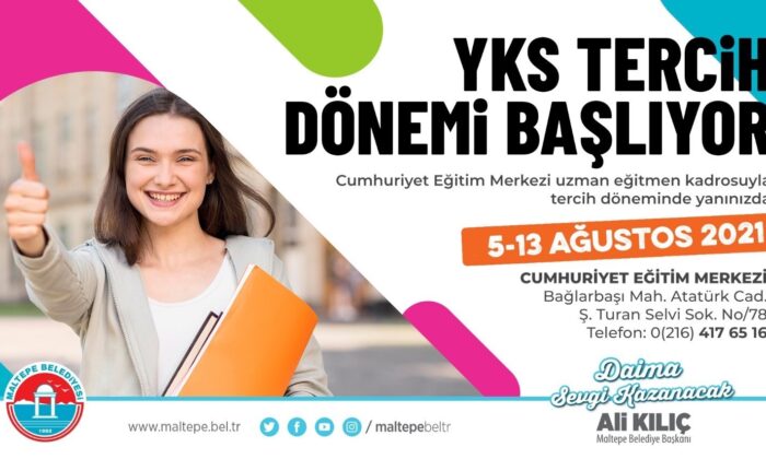 Maltepe Belediyesi’nden üniversite adaylarına ücretsiz rehberlik hizmeti