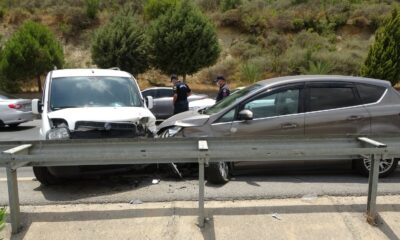 Manavgat’ta trafik kazası: 2’si çocuk 3 yaralı