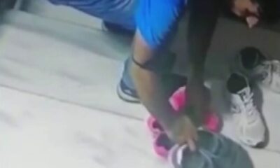 Marka takıntılı ayakkabı hırsızı kamerada