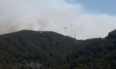 Marmaris-Datça karayolu ulaşıma kapandı
