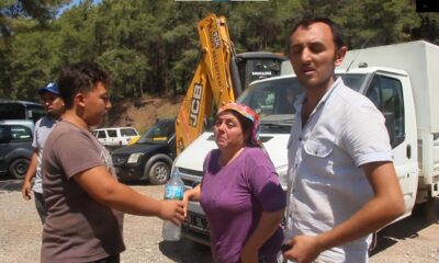 Marmaris’te alevler yeniden yükseldi