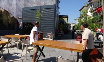 Marmaris’te hazine arazisini izinsiz işgal eden kafeye işlem yapıldı