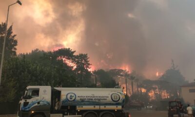 Marmaris’te ilk belirlemelere göre 1 fabrika, 27 ev ve 1 araç yandı