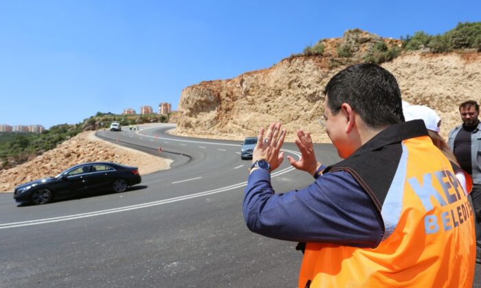 Masa Dağı bölgesine açılan yol trafiği rahatlattı