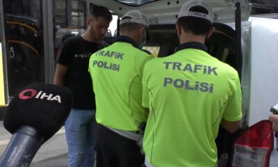 Mecidiyeköy’de motosikletlilere yönelik denetim