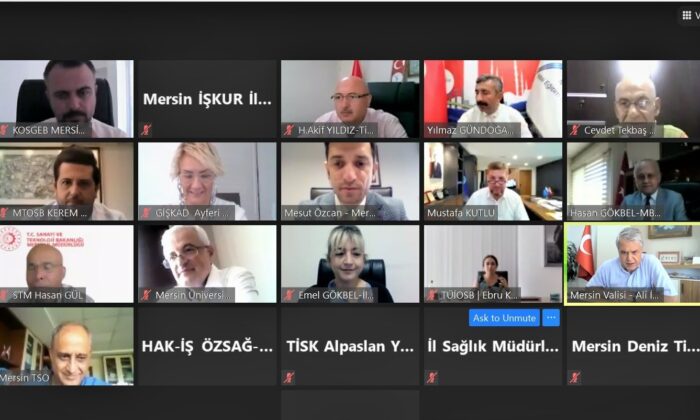 Mersin İl İstihdam ve Mesleki Eğitim Kurulu Toplantısı yapıldı