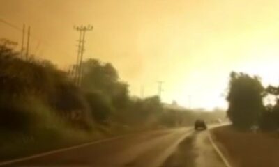 Mersin’deki orman yangını yerleşim yerlerini tehdit etmeye başladı