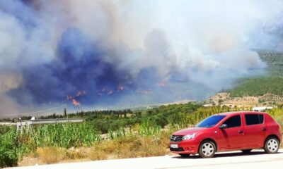 Mersin’in 2 ilçesindeki yangınlar sürüyor