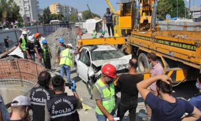 Metro inşaatında şafta düşen sürücü yaşamını yitirdi