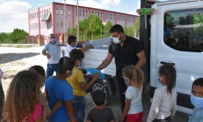 Mevsimlik tarım işçilerinin çocukları sporla tanıştı
