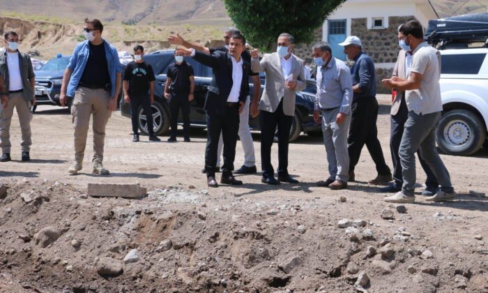 Milletvekili Arvas, selden etkilenen mahalleleri ziyaret etti