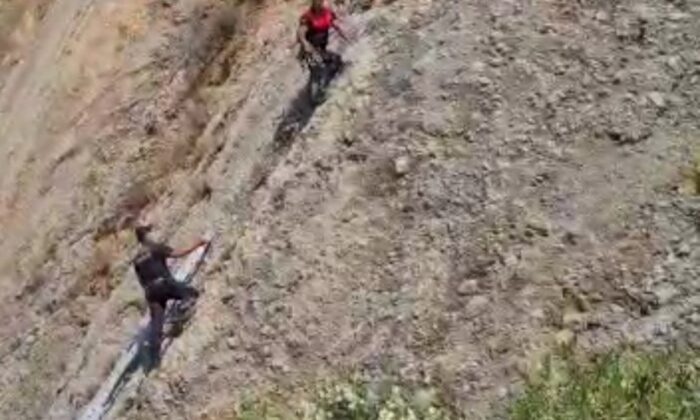 Milli dağcı antrenman için çıktığı dağda mahsur kaldı