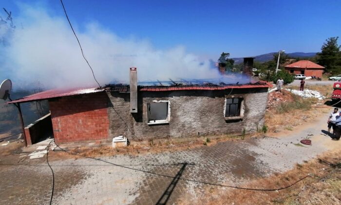 Muğla İtfaiyesi Aydın’daki yangına müdahale etti