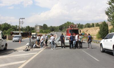Muradiye’de trafik kazası: 4 yaralı