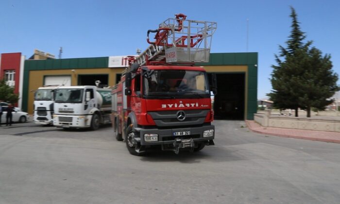 Niğde İtfaiyesi Mersin’e yardıma gitti