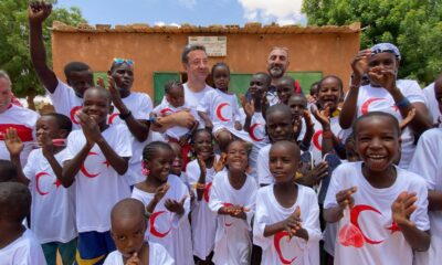 Nijer’de çocukların yüzü Türkiye ile güldü