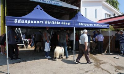 Odunpazarı Belediyesinin ücretsiz kurban kesim yeri tam not aldı