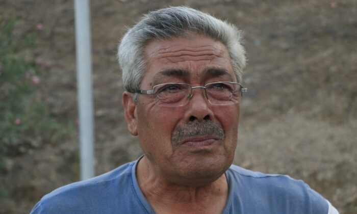 Orman yangınında evini kaybeden adamın gözyaşları yürekleri dağladı