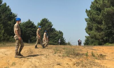 Ormanlara giriş yasağı sonrası jandarmadan denetim