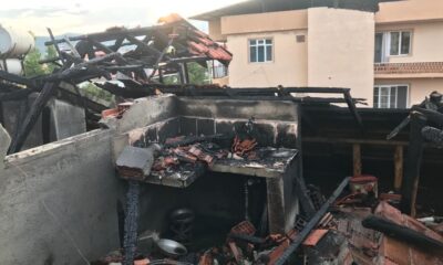 Ortaca’da çatı yangını