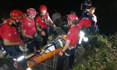 Otomobil, 200 metrelik uçuruma yuvarlandı: 1 ölü