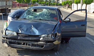 Otomobil ile motosiklet çarpıştı, 1 kişi yaralandı