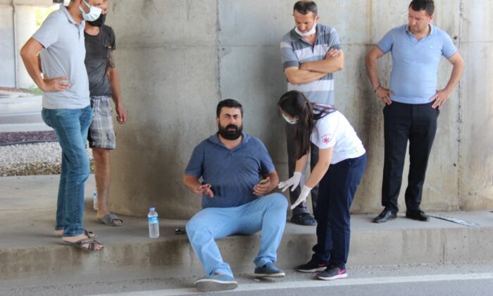 Otomobil ile taksi kafa kafaya çarpıştı: 2 yaralı