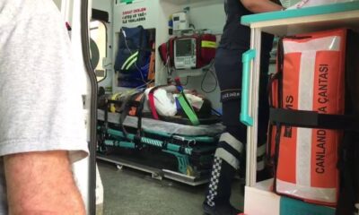 Otomobil uçuruma yuvarlandı: 2 yaralı