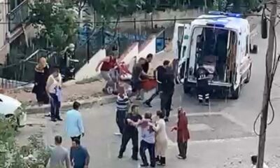 (Özel) 1 kişinin öldüğü, 4 kişinin yaralandığı bıçaklı saldırının görüntüleri ortaya çıktı