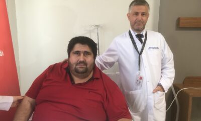 (Özel) 300 kiloluk adamın en büyük hayali eşi ve çocuğuyla dolaşabilmek
