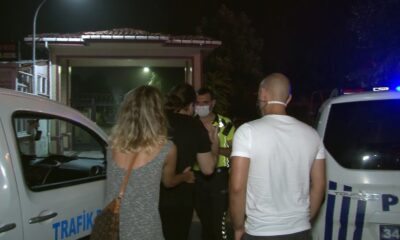 (Özel) Alkollü sürücü çocuk parkına daldı: Onu araçtan indirmek o kadar kolay olmadı