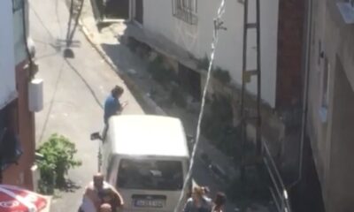 (Özel) Beyoğlu’nda 4 kişinin öldürüldüğü dehşet anları kamerada