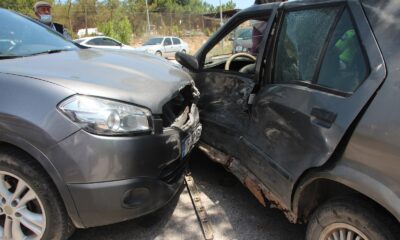 (Özel) Bilecik’te meydana gelen trafik kazasında 2 kişi yaralandı