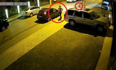 (Özel) Bursa’da 10 katlı düğün pastasını çaldılar