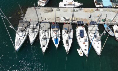 (Özel haber) Yelkencilerin yeni keşif rotası Edremit Körfezi