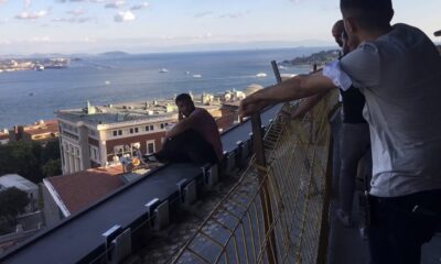 (Özel) Taksim’de polisten hayat kurtaran müdahale