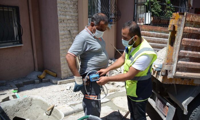 Pamukkale Belediyesi personeline iş hijyeni ölçümü uyguladı