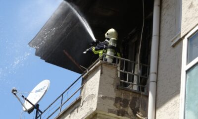 Para vermeyen eşine kızdı, evi küle döndürdü