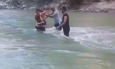 Piknik yaparken sular yükseldi, vatandaşlar mahsur kaldı