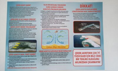 Polisten “çeken akıntı” uyarısı