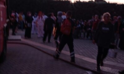 Rehabilitasyon merkezinde yangın paniği: Hastalar tahliye edildi