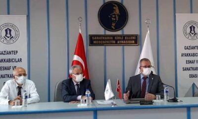 Rektör Özaydın’dan Ayakkabıcılar Odası’na ziyaret