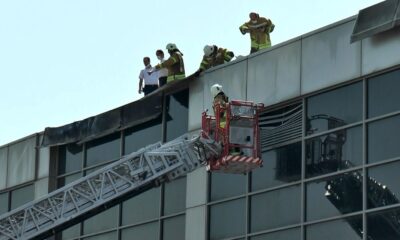 Sabiha Gökçen Havalimanı’nda izolasyon çalışmasında korkutan yangın
