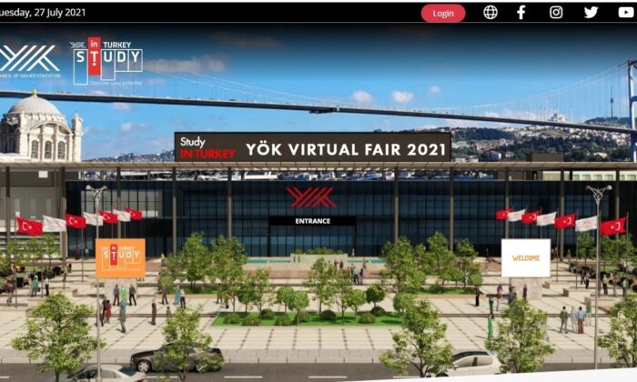 Samsun Üniversitesi “Study in Turkey 2021 YÖK Sanal Fuarı”nda