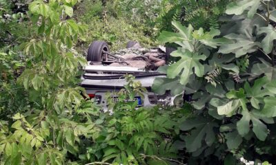 Samsun’da otomobil takla attı: 1 yaralı