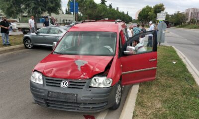Samsun’da trafik kazası: 2 yaralı