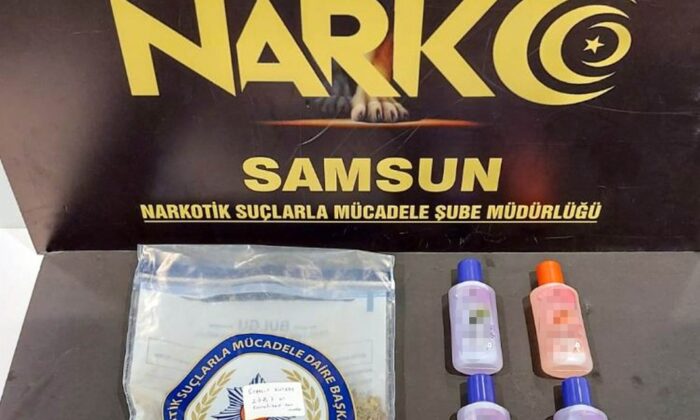 Samsun’da uyuşturucu ticaretinden 2 kişi gözaltına alındı