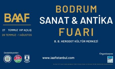Sanat ve antika meraklıları Baaf Bodrum’da buluşuyor