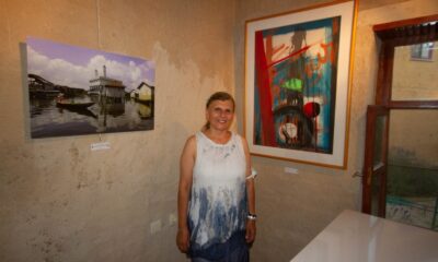 Sanatçıların köyünde sanat evi ve sergisi açıldı